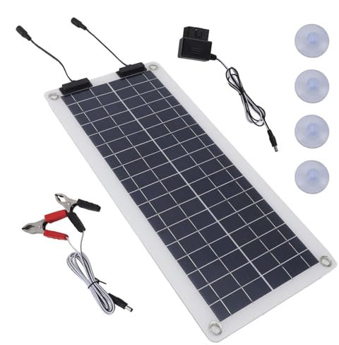 Dispositivo di manutenzione caricabatteria per auto solare, Dispositivo di manutenzione batteria solare, Caricabatteria di mantenimento impermeabile da 100 W, Caricabatterie di mantenimento impermeabi