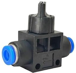 Pneumatic mini Ball Valve Quick Fitting 4mm 6mm 8mm 10mm 12mm Hose Air Compressor Water Gas Oil Shut Flow Control Connector(White,12mm)