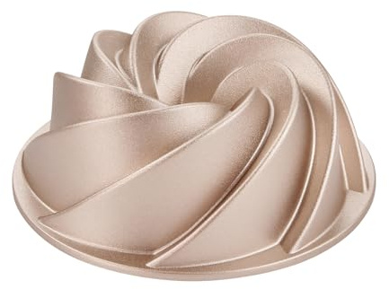 Tescoma Gugelhupfform Backform Windrad DELÍCIA, Durchmesser 16 cm, spülmaschinenfest und inklusive Rezept