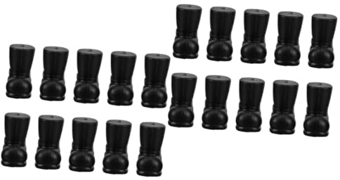 GETAJGHSD 20pcs Nordic Santa Boots Craft Christmas Decorations Santa Claus Boot Props for Party