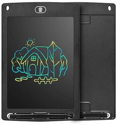 D&S MART 8.5 inch LCD Drawing Tablet for Kids - Erasable, Reusable Screen Writing Pad | Educational Doodle Scribbler Gifts for 3 4 5 6 7 Year Old Boys Girls (Black)
