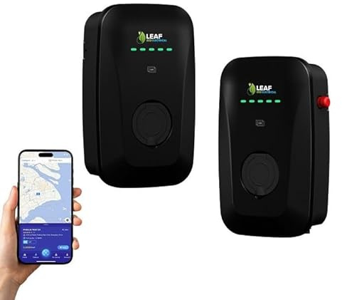 7kW EV Charger | Electric Vehicle Charger | Type 2 | Untethered | 7kW | Fast Charging | Pen Fault | Single Phase | Wall Mount | EV Home Charger | Black, 40x29x19cm