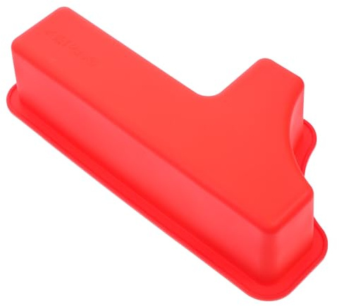 DOITOOL Stampo Numero Torta Grande in Silicone Rosso per Dolci Creativi Stampo Cake Number Molds per Compleanni Anniversari e Feste Speciali