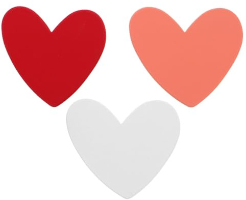 ifundom Lot de 3 Broches Cœur en Alliage de Zinc Émaillées Rouges Badges Vintage pour Femmes Épingles Décoratives Polyvalentes pour Vêtements Paquet et Chapeaux Présent Saint-Valentin