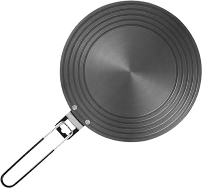 Piastra Diffusore di Calore, Diffusore di Calore per Fornello a Gas, Piastra a Induzione di Calore in Lega di Alluminio per Stufa a Gas, 28 cm, Non Adatto per Piani Cottura a Induzione