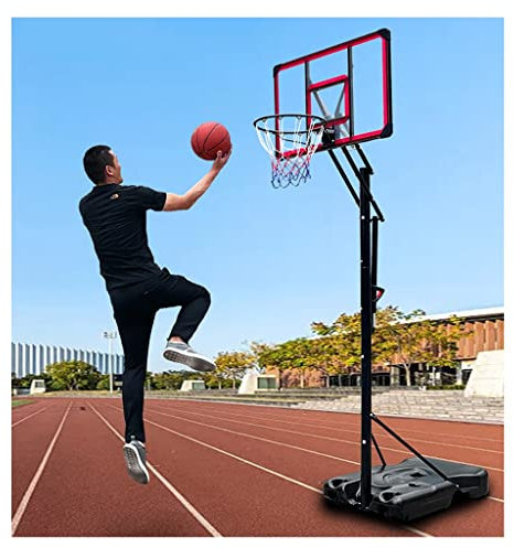 Basketballkörbe Kinder Tragbarer Mobiler Basketballkorb, 2,45-3,05 M Dunk-System, Das Angehoben Und Abgesenkt Werden Kann, Geeignet Für Erwachsene, Kinder Und Jugendliche (Color : A2)
