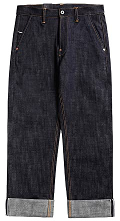 Red Tornado 18oz Selvedge Denim Jeans Loose Straight Fit W28L30