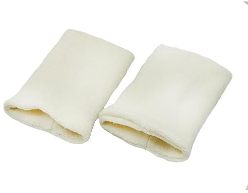 Britta Meier Baumwoll-Fleece Pulswärmer aus Ostfriesland (Ecru)