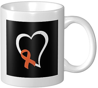 934 Mug 330Ml Consapevolezza della Leucemia Tazza Originale Personalizzabile Tazze da tè Unico Tazza di Latte per Bambini, Mamma, Amica