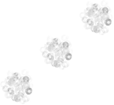 BESTonZON 300 STK Anti-Rutsch-Abstandshalter aus Glas Anti-Rutsch-Pads für Möbel Schrankkissen Punkte Küchenschränke Stoßstangen Tischauflagen aus Glas Schubladenpuffer klar Kaffetisch Film