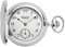 REGENT Herren Taschenuhr Savonnette Edelstahl 48 MM Mechanischer Handaufzug Arabische Zahlen P-774