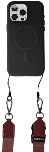 OtterBox 2-in-1 Crossbody Strap for Phone, Red | Adjustable Neck & Wrist Lanyard, Additional Loop to Hang Keys & Headphones, Compatible with Most OtterBox Phone Cases