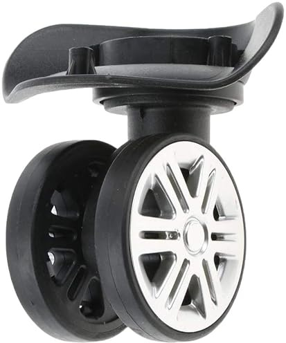 Spinner-Rolle, Ersatz-Schwenkräder, 1 Paar A09 Gepäck-Doppelrollen-Stummschalträder, Koffer-Richtungsrollen, Rollen