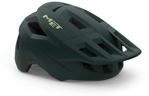 MET Shelter MIPS MTB Cycling Helmet, Deep Forest Matt, Size 52-56cm