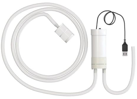 predolo Pompe à Siphon électrique Portable pour La Mise En Bouteille, avec Tube En Silicone, Tube de 3 M