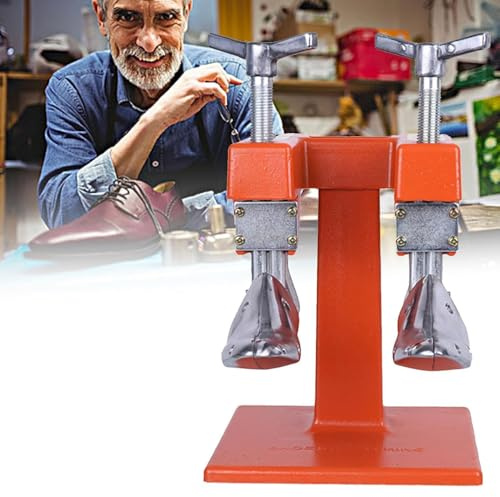 Ensanchador de Zapatos de Dos Cabezales, ensanchador Profesional de Zapatos de Aluminio de Ancho y Longitud Ajustable, con 4 Pares de Kits de reparación de Aluminio, 4 Cabezales (2