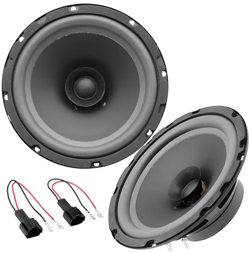 sound-way Haut-parleurs Enceintes bicone 16,5 cm - 120 Watts pour Peugeot