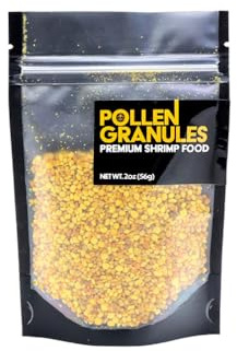 Aquatic Arts Bee Pollen Shrimp Food – 2oz Granules for Amano, Cherry, Neocaridina, and Other Freshwater Shrimp