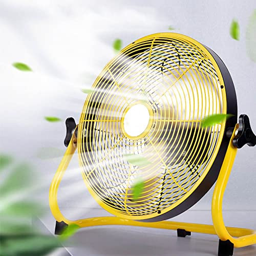 HSPLXYT Ventilatore da Pavimento ad Alta velocità,Ventilatore Portatile a 3 velocità,Ventilatore Industriale ad Alta velocità con Funzione di inclinazione,per Asciugatura, Raffreddamento, 16