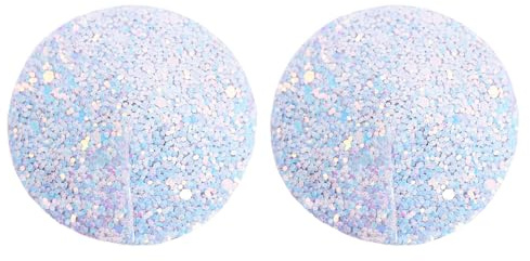 Canarea 2Paare Nippelklemmen Stimulator Nipple Paste sex SM Kieselgel Brustpflaster Fetish Bettfesseln Erotik Adults Flirt Sexspielzeug Unterwäsche Zubehör (Gold-1)