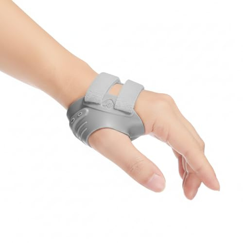 AKSO MEDICOS CMC Thumb Brace Left Hand for Arthritis Pain, Gray, L