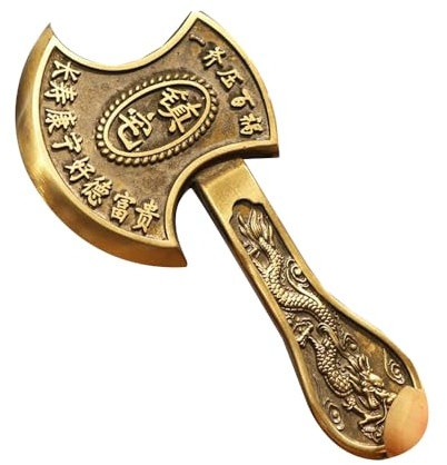 LONDAEE Ornamenti per ascia in ottone collezione antica