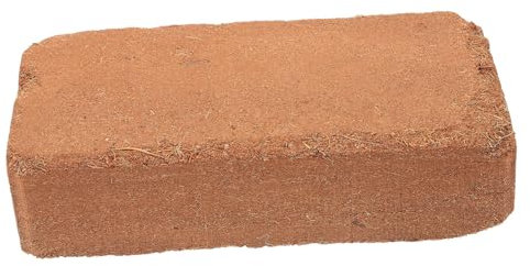 CIYODO Komprimierte Kokosfaser Blumenerde 650g Quellfähiger Organischer Kokoserde Ziegel Für Zimmerpflanzen Sukkulenten Kakteenerde Anzuchterde Torffrei Für Garten Terrasse