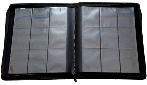 Docsmagic.de Premium Toploader Zip-Album Black - 252 Pockets