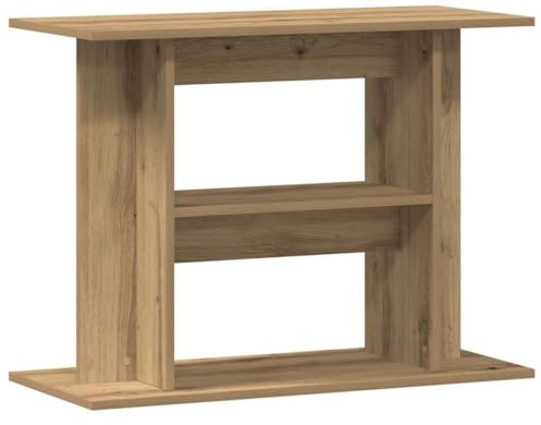 vidaXL Aquariumständer Artisan-Eiche 80x35x60 cm Holzwerkstoff, Aquarienschrank, Aquarienunterschrank, Aquarienständer, Aquariumunterschrank