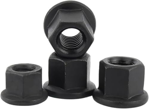 Hardware-Muttern, flache Sechskantmutter mit Dichtung M10 M12 M14 M16 M18 M20 M22 M24 M27 M30(M22 (1pcs))
