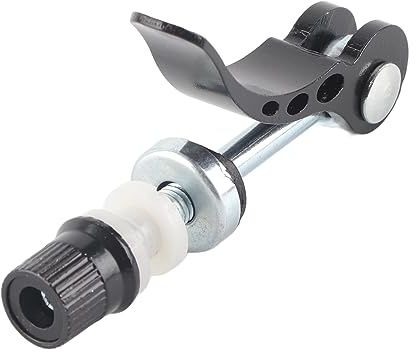 Fahrradsitzklemme, 2pcs Schnellfreisetzungs -Sattelpfle -Klemme Aluminiumlegierung Schnellspanner Quick-Release Sattelklemme Fahrrad Sattelstützenklemme für Fahrradsattel