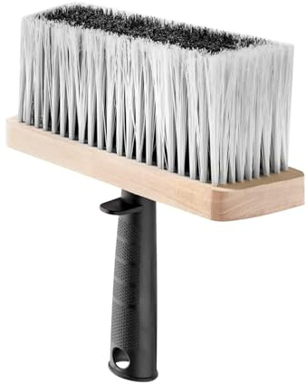 Bangbobi Pennello con setole, Pennello per spolverare in Legno Pennello Piatto, Colla per Carta da Parati Carta da Parati Ruvida Staccaparati Colla Carta da Parati in Tessuto Non Tessuto