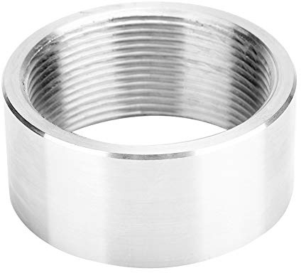 lvifloae Soudure en aluminium à filetage femelle NPT de 2 pouces sur la bonde de raccord de tuyau, raccord de tuyau femelle NPT, soudure filetée sur la bonde de raccord, pièces de