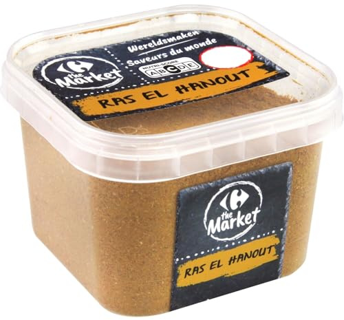 CARREFOUR LE MARCHÉ - Épice Ras El Hanout Aromatique, Parfaite Pour Rehausser Vos Plats, Pot 100g - Lot De 4