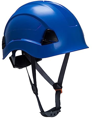 Portwest PS53 Leichter Bauhelm für Höhenarbeiten Königsblau