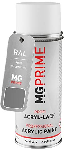 MG PRIME RAL 7037 Staubgrau/Dusty grey Spraydose 400 ml seidenmatt schnelltrocknend