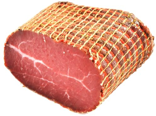 BAVAREGOLA Bresaola Rinderschinken luftgetrocknet aus Italien 300g - Italienischer Schinken am Stück - Südtiroler Spezialität von Viktor Kofler/Lana