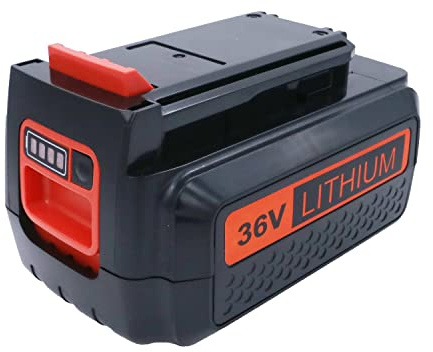 2500mAh Fit for Black and Decker 36V Li-ion LBXR36 LBX36LST136, LST420, LST220, LST400, LST300, MTC220, MST1024, MST2118, CST1200, CST80, NST1118