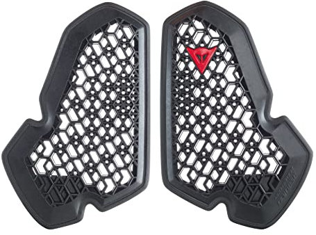 Dainese - Pro-Armor Chest 2 PCS 2.0, Motorrad Brustprotektor für Erwachsene, Motorrad Brust Protektor Level 1 Zertifiziert, Flexibel, Leicht und Atmungsaktiv, 2 Stück, Unisex, Schwarz