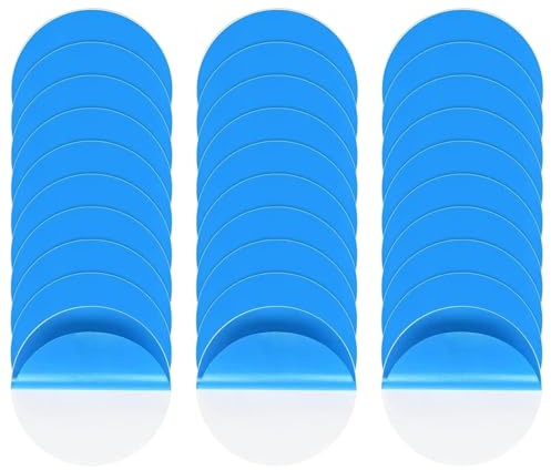 ysister Pool Flicken Selbstklebend,30 Stück,PVC Reparaturset Pool,Selbstklebende Reparaturflicken Pool Pool Flicken Unterwasser,7.5cm Runden Poolflicken für Wasserbett,Pool,Plansche
