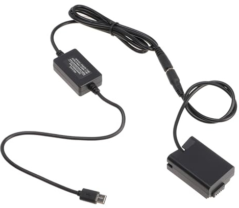 Hersmay PD 9V USB-C EN-EL25 Dummy Battery with Type-c USB C Adapter for Nikon Z30 Z50 Zfc Mirrorless Camera