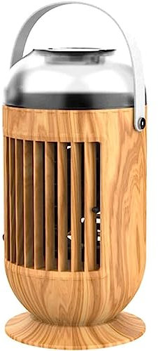 QWPYDXN Ventilador De Pie Oscilante Ventilador de escritorio pequeño portátil, ventilador refrigerado por agua con rociador de humidificación para el hogar, ventilador de refrigeración