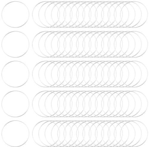 SOFPLATE 120 Stück 30mm Kleine Runde Ohrringe Creolen Beschläge Silber Messing Offene Lünetten Rückseite Runde Perlen Ohrkomponenten Für DIY Halsketten Schmuckherstellung Kunsthandwerk