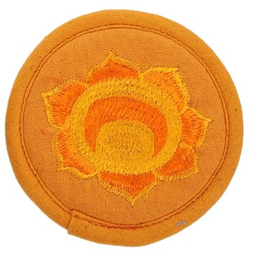 Alasum Coussin Arrondi pour Bol Chantant Religieux Coussin pour Bol Chantant Religieux Décoration Style Aléatoire