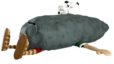 Plastoy Astérix Hucha Idéfix y el romano aplastado - Plástico - 8 cm