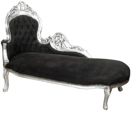 Biscottini Luigi XVI - Fauteuil baroque - 115 x 98 x 76 cm - Fauteuil de salon en bois - Chaise baroque - Fauteuil rétro - Meuble baroque