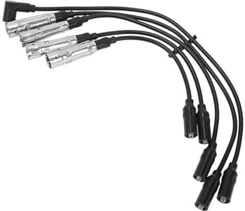 Jodriva Auto-Zündkerzenspulenkabel, Zündspulenkabelbaumkabel, for Golf, Lupo Nr. N10050205, 5 Stück Zündspule für Auto