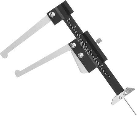 TOKIDNY Tire Tread Depth Gauge Tool for Accurate Tire Wear Measurement Brake Disc Thickness Measurement Compatible Vehicle Types