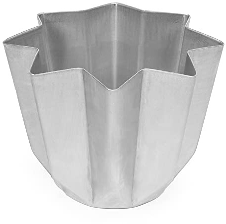 Silicon-Tech Moule à Pandoro de 1 kg en aluminium alimentaire | professionnel | 1 pièce