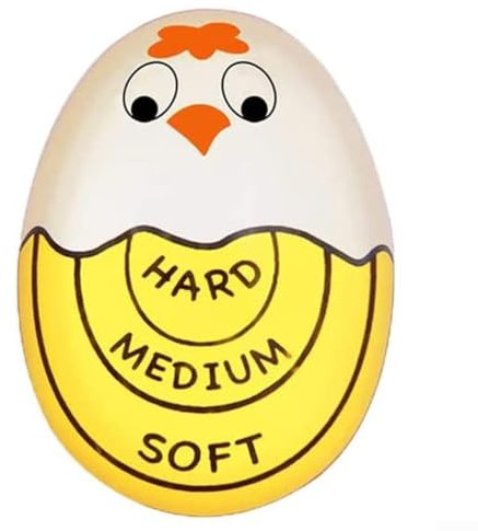 Egg Timer For Boiling Eggs Hard Soft, Egg Timers For Boiling Eggs Easy, For Boiling Eggs, Perfect Egg Timer That Changes Colors When Done(Right)